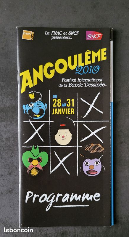 Lot 7 programmes festival bd angouleme annee 2007 a 2019 (image 3)