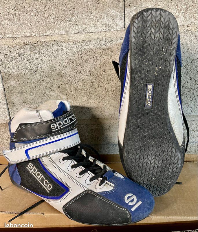 SCARPE KART SPARCO K-PRO SH-5 SIZE EUR 39 - KARTING SHOES BLUE