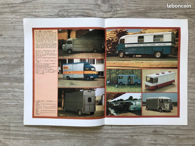 Dépliant publicitaire Citroën 1000 - 1600 HY (image 4)