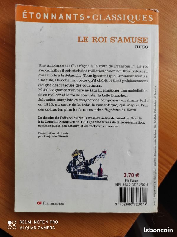 Le roi s'amuse de Victor Hugo (image 2)