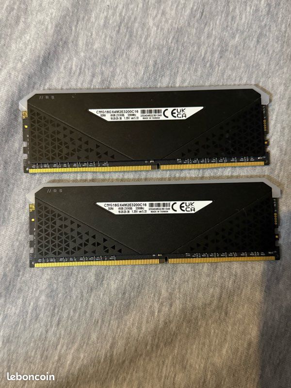 Corsair VENGANCE 16Go DDR4 (image 2)