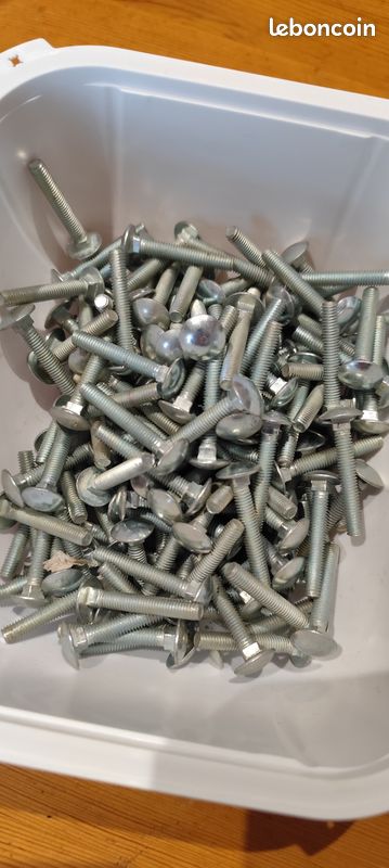 180 boulons acier 40mm (image 2)