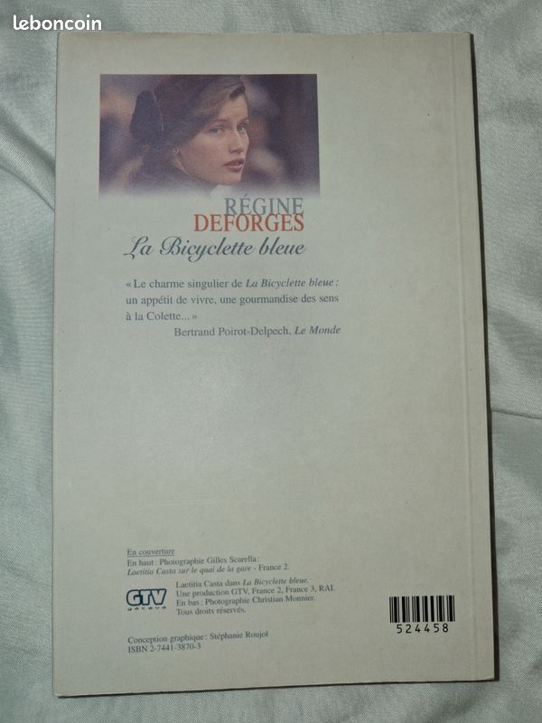 Lot de 3 livres " la bicyclette bleue" (image 2)