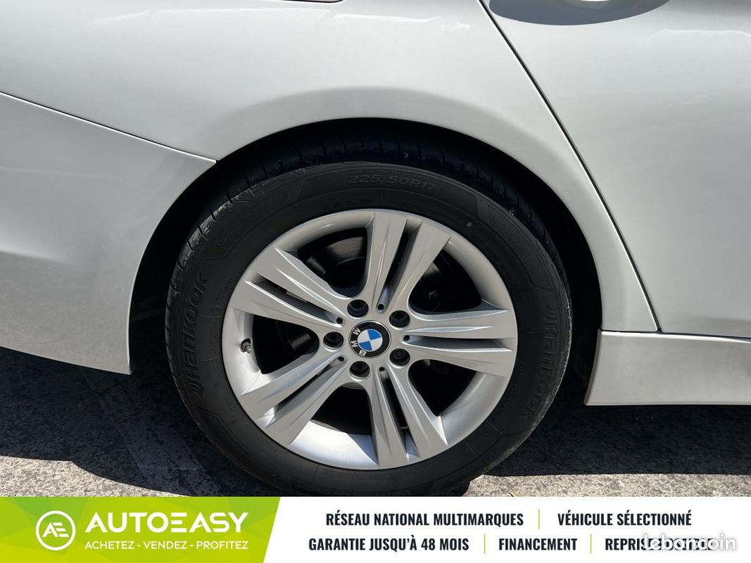 BMW Série 3 F30 318d 143 BVA Sport / GPS / Radars AR / Entretien à Jour (image 21)
