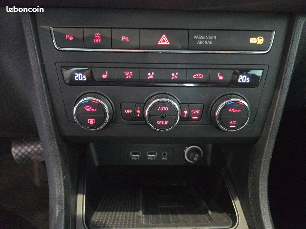 SEAT Ateca 1.6 TDI 115 ch Start/Stop Ecomotive DSG7 Urban Advanced (image 20)