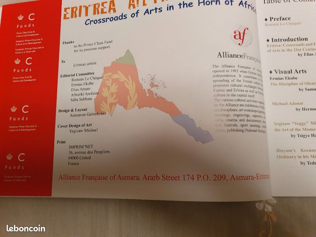Livre sur les Arts en Erythrée (image 4)