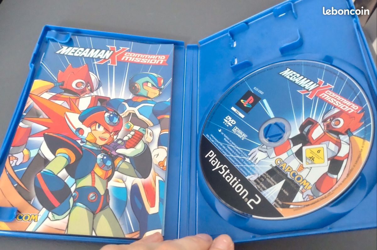 Lot Megaman X7 & X8 & X Command Mission - PS2 pal FR (image 11)