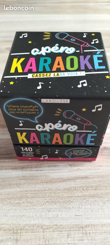 Apéro Karaoké 140 questions et défis musicaux (image 1)