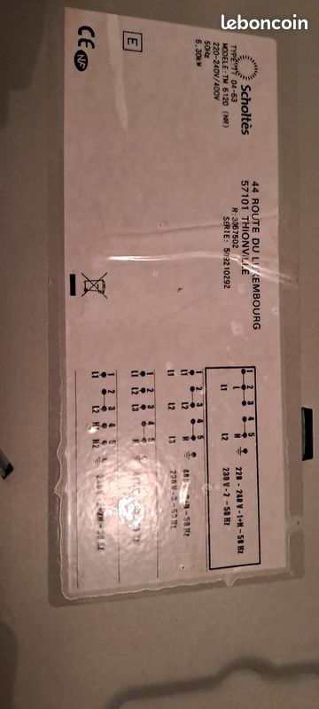 Plaque electrique SCHOLTES (image 9)