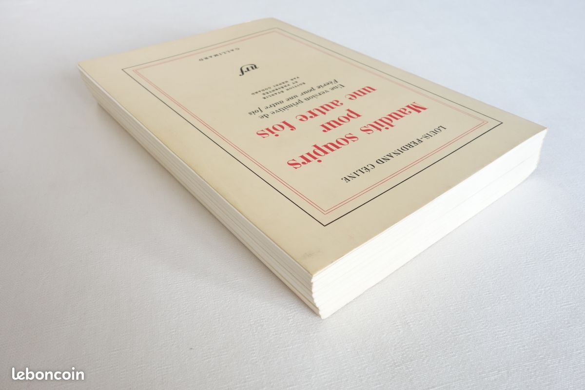 Maudits soupirs pour une autre fois - Louis-Ferdinand Céline - Gallimard 1990 (image 4)