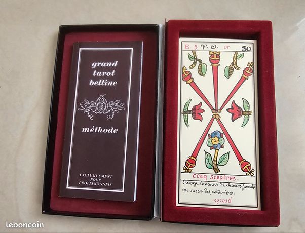 Grand Jeu De Tarot Belline Ttbe Complet Notice Et Boîte Ancien