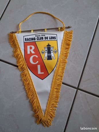 MINI-FANION RC LENS ROUGE · officielle RC Lens