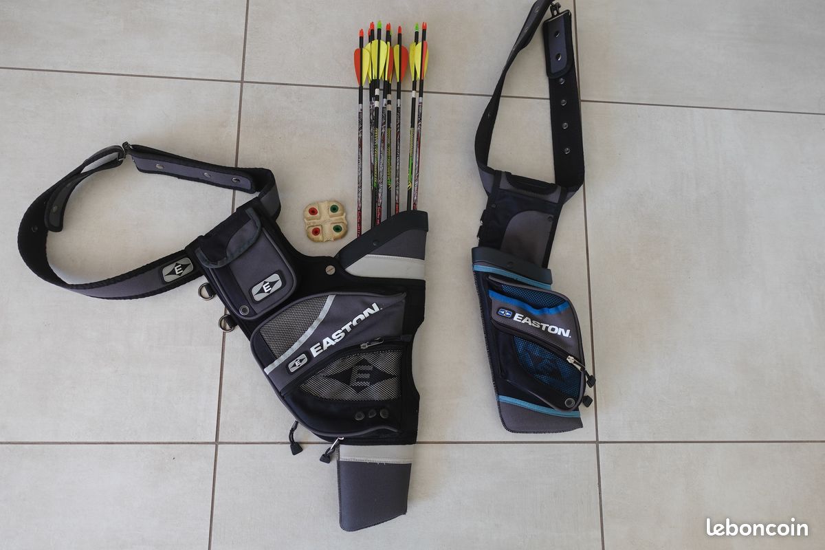 Arc Recourbé Vintage Hoyt Xpert – Années 60/70 – 64 Pouces, 41 Lbs – Main Droite – Occasion