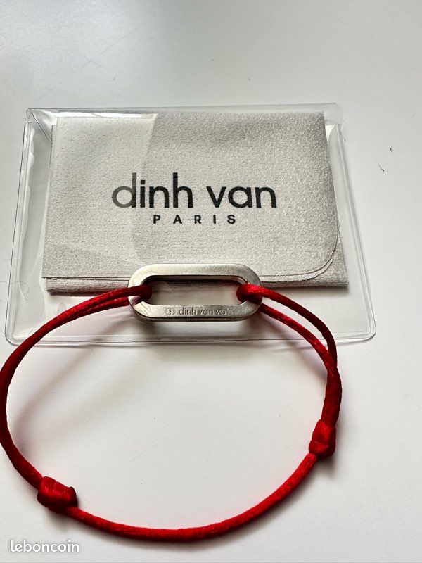 Maillon Dinh Van Bracelet Cordon Rouge Bracelet Dinh Van Maillon