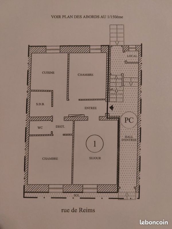 Appartement 3 pièces 50 m² · à Montigny-lès-Metz · 50 m² · 112 000 €