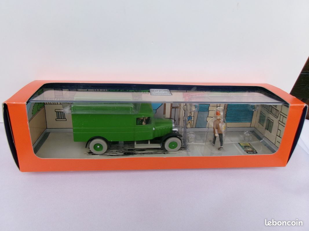 Moulinsart, Tintin transports, Le camion cellulaire N°5 certificat neuve en boite ( jamais ouverte, blister bien présent ) - Collection