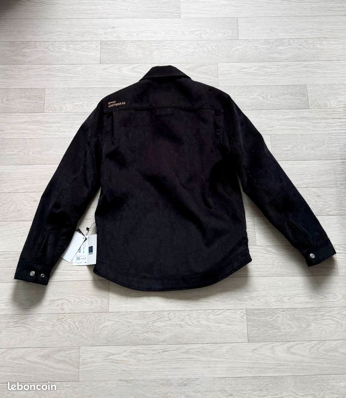Blouson BMW Moto Mitte Velours Noir - Taille M (Neuf) (image 2)