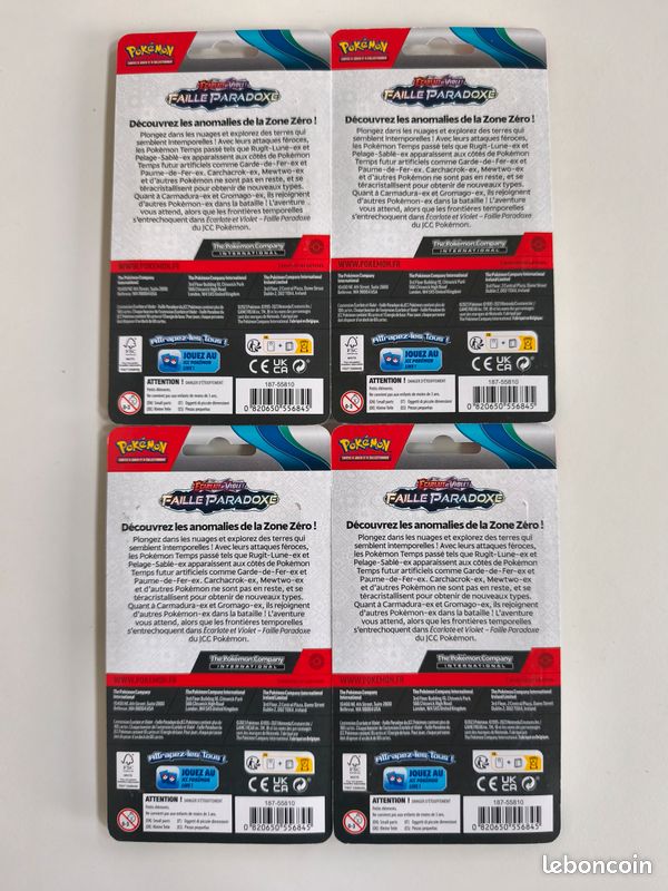 Pokémon Arset Faille Paradoxe EB04 (image 2)