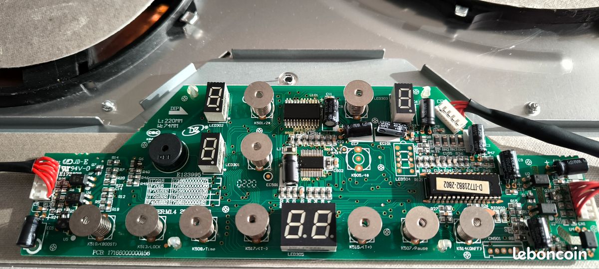 Pièce détachées Table à induction Modèle Numéro NZ63M3NM1BB (image 2)