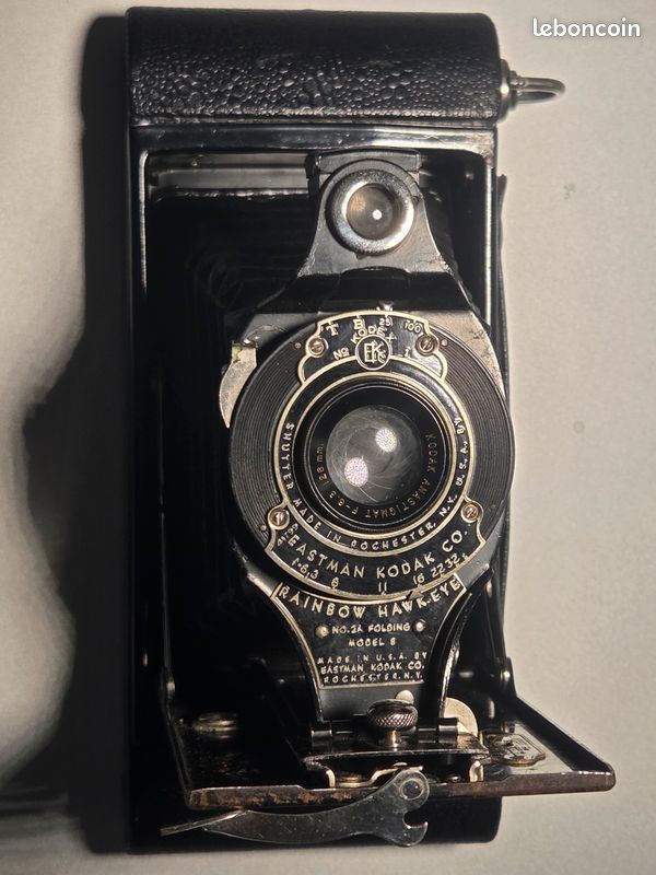 Kodak Rainbow Hawk-Eye N° 2 Folding Collection appareils photo anciens par Sylvain Halgand