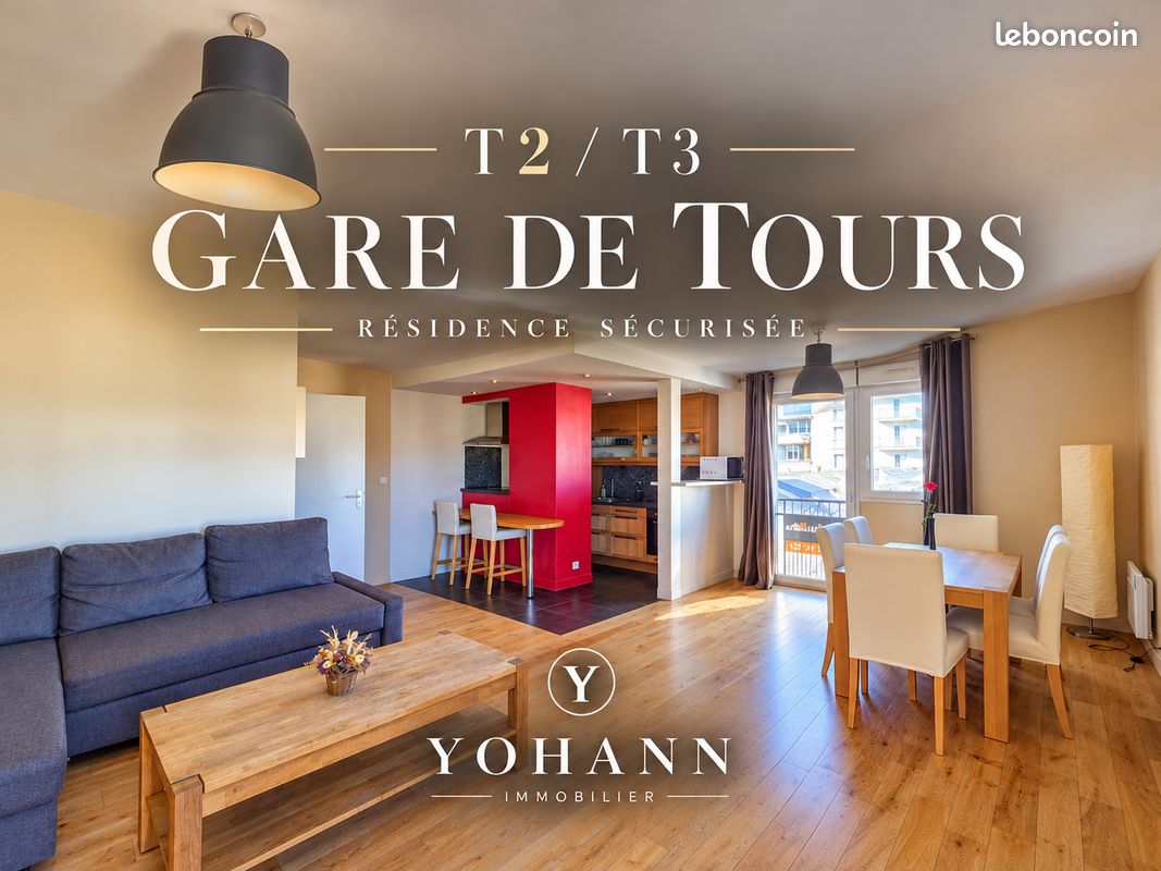 Appartement 2 pièces 66 m² · à Tours · 66 m² · 199 000 €