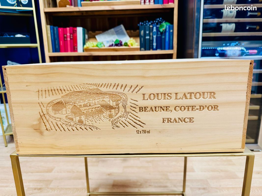 Caisses en bois de vin et champagne – parfaites pour déco ou rangement (image 4)