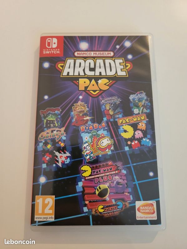 Namco Museum Arcade Pac Nintendo Switch Galaga Namco Museum Arcade