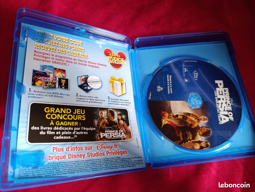 Blu-ray Prince of Persia : Les Sables du Temps (Disney) - Excellent état (image 3)