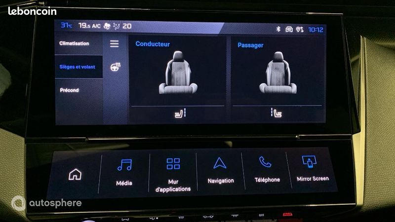 Peugeot 408 Electrique 210ch GT (58kWh) (image 27)