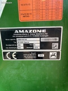 Amazone D9 3000 Spécial + Amazone KE 3001 Super (image 16)
