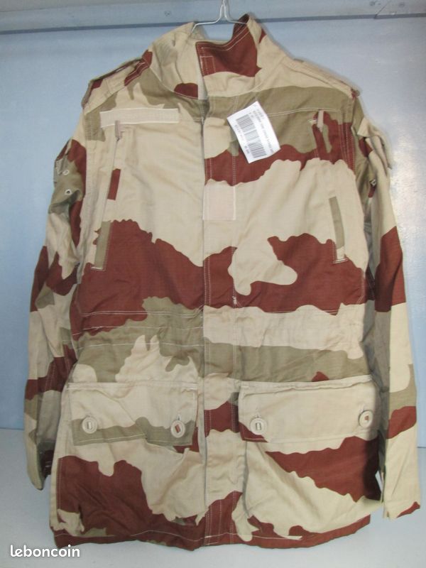 Veste treillis "bariolé sable" NEUVE (image 1)
