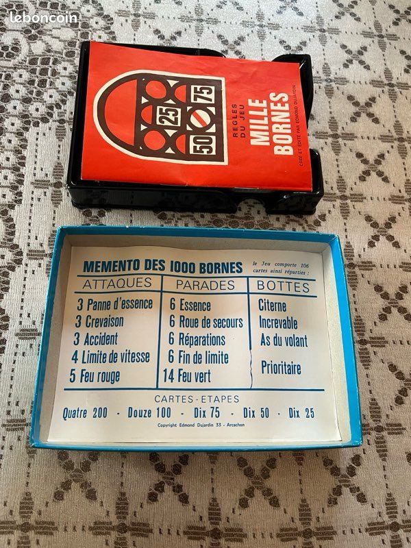 Jeu De Société Score Edmond Du Jardin - Complet Et Reconditionné