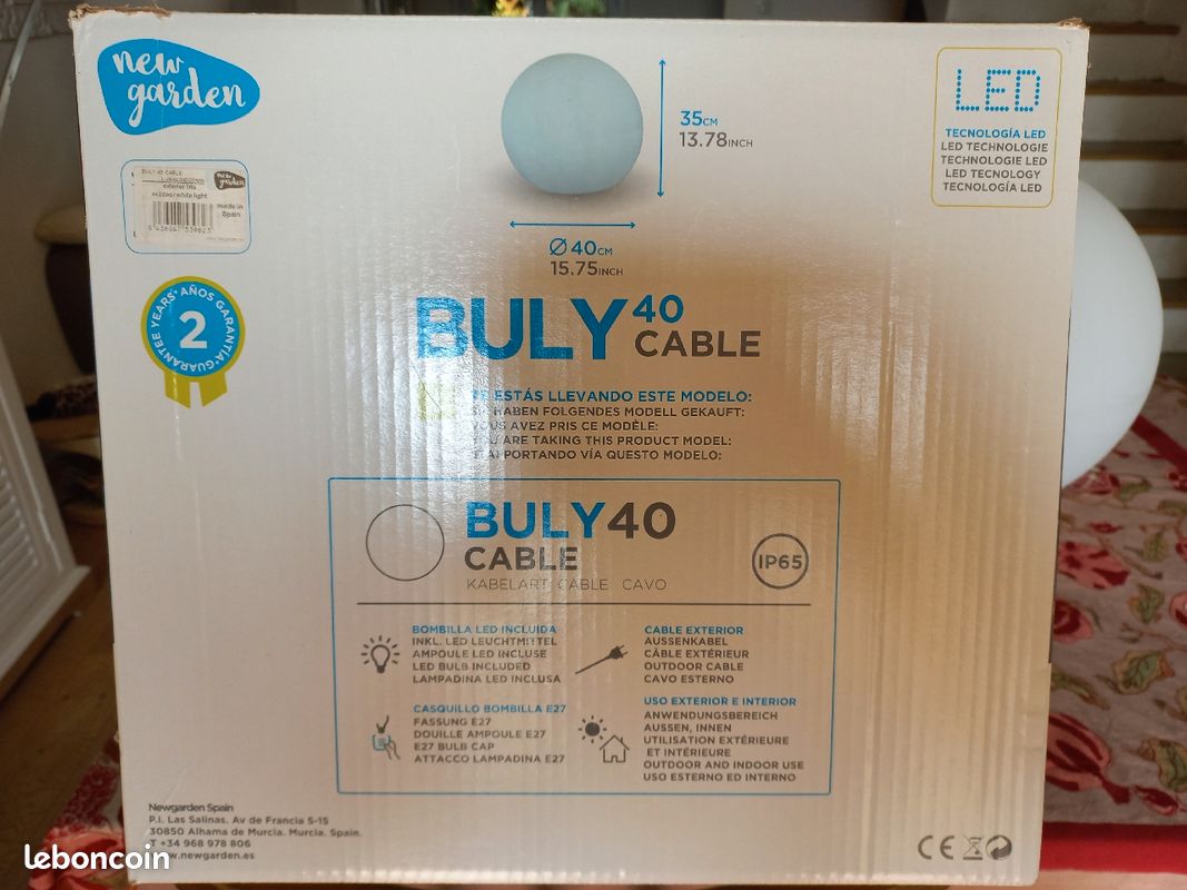 Lampe extérieur mobile LED (image 1)