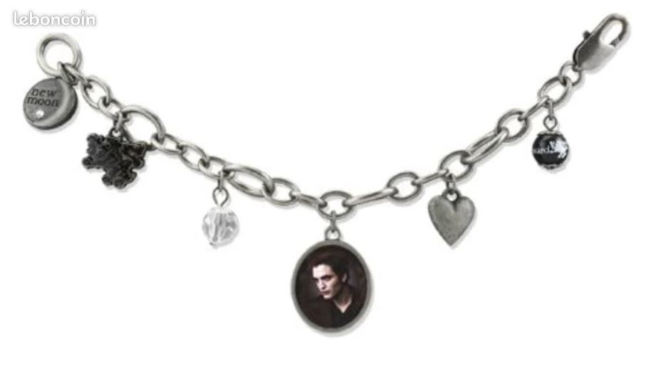 Bracelet The Twilight Saga New Moon Chunky Charm Edward - NECA 2010 - Neuf (image 8)