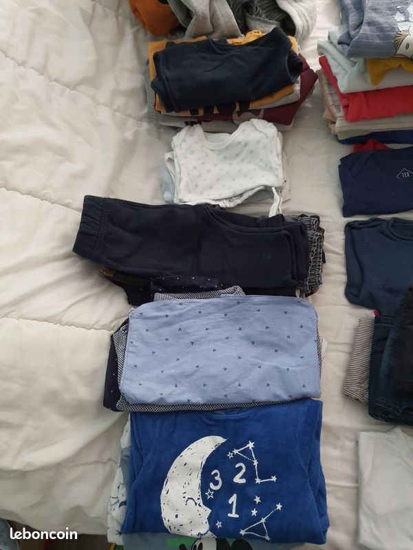 Linge garçon 1 mois a 12 mois (image 3)