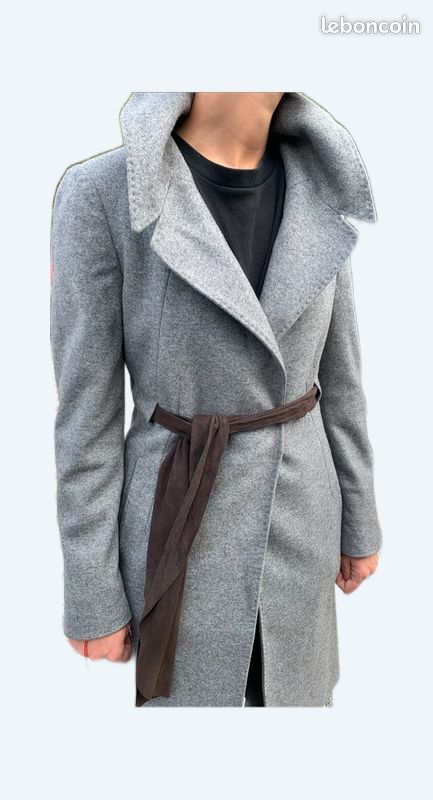 Veste En Cachemire Brunello Cucinelli Pour Femme - Taille 44IT - Gris - Occasion Très Bon État