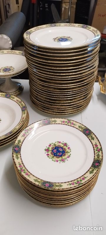 Lot vaisselle porcelaine Limoges Savary (image 7)