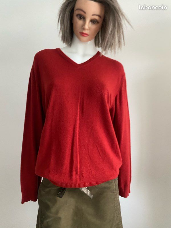 Pull François Girbaud Marithee - Taille XL - Beige En Coton Mixte - Très Bon état D'occasion