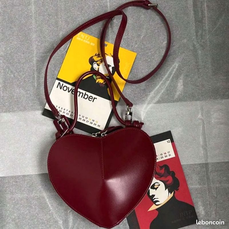 Recommandations personnelles Sac bandoulière de printemps pour femme, sac à main design, sac à bandoulière Niche Love (image 4)