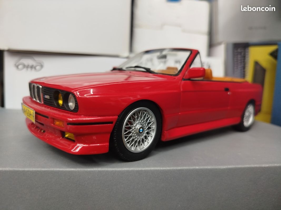 Bmw m3 e30 cabriolet otto 1/18 (image 1)