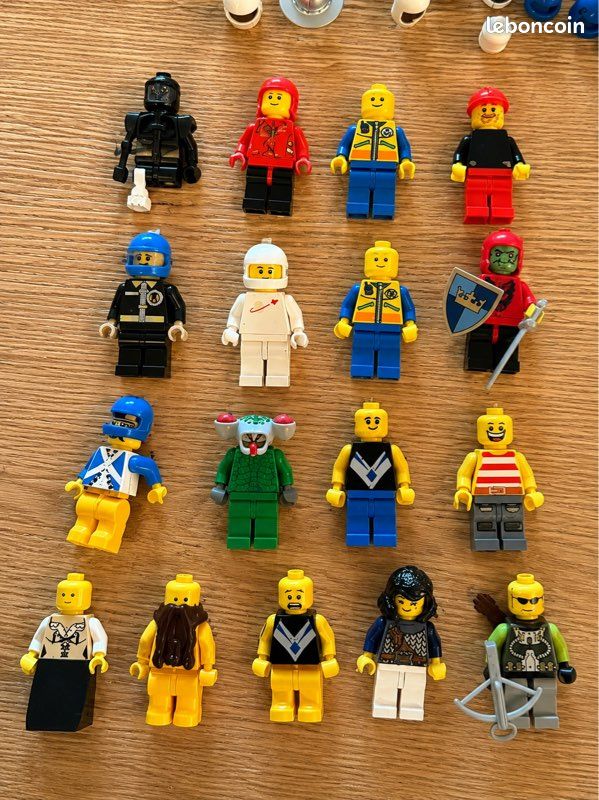 29 personnages lego + 3kg lego en vrac + accessoires (image 4)