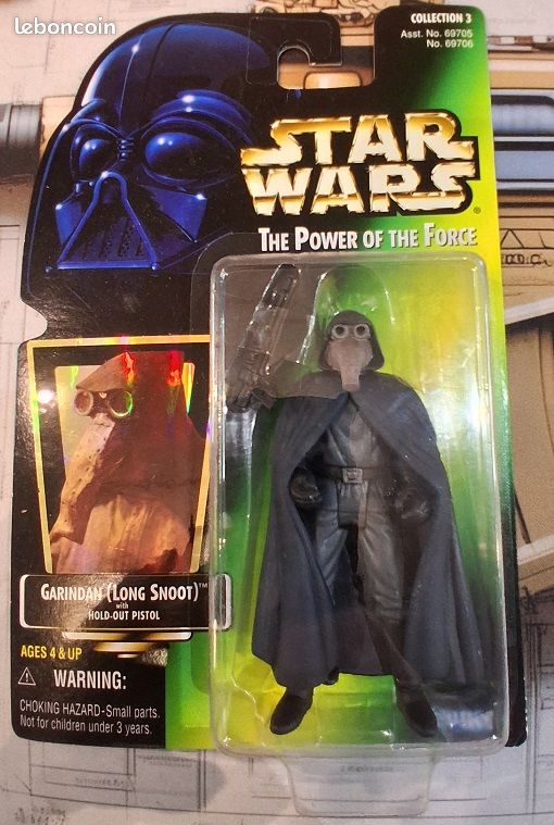 Figurine star wars Garindan Long Snoor 1996 Kenner (image 1)