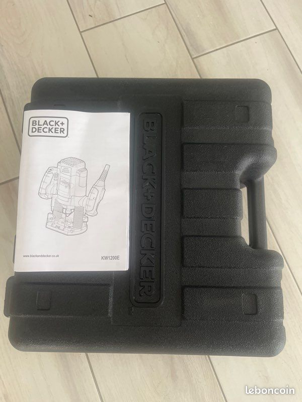 Défonceuse fraiseuse black et decker (image 4)