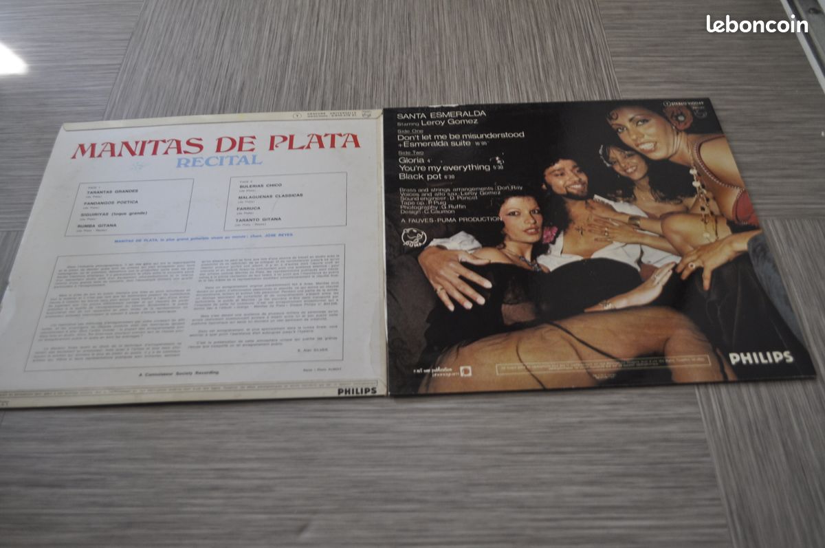 Lot de 33 tours vinyles avec entre autres "Manitas De Plata" (image 2)