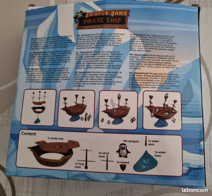 Jeux balance game pirate ship (image 2)