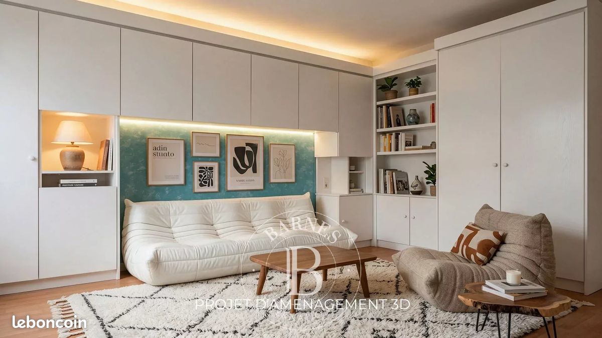 Appartement 2 pièces 33 m² · à Paris · 33 m² · 360 000 €