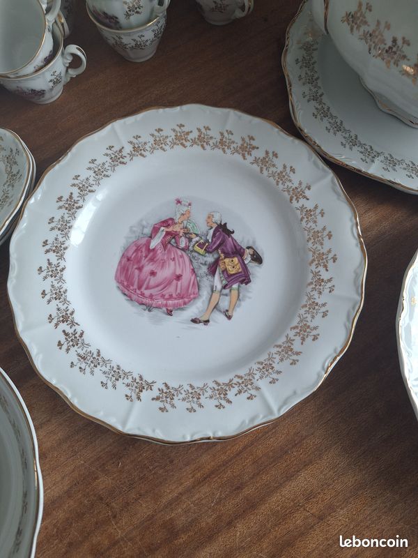 Service porcelaine Digoin marquise (image 18)