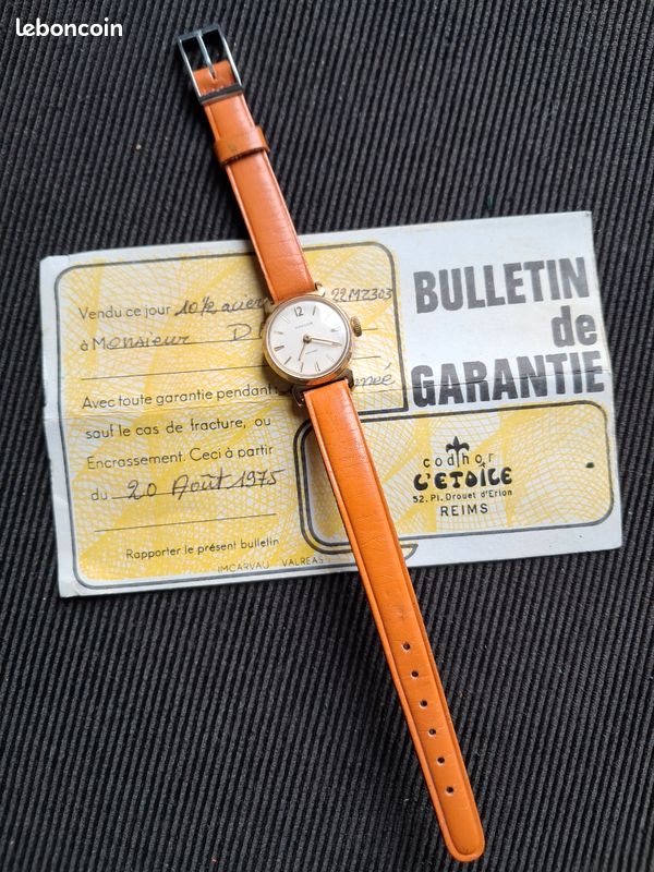 Montre Mécanique Ancienne Mardor Archoc - Homme - Occasion Vintage
