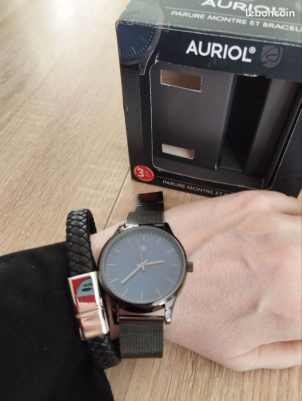 Coffret Montre Orion Pharma + 3 Bracelets - Quartz Femme Jamais Portée