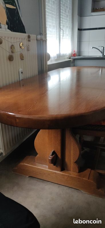 Table en chêne massif (image 2)